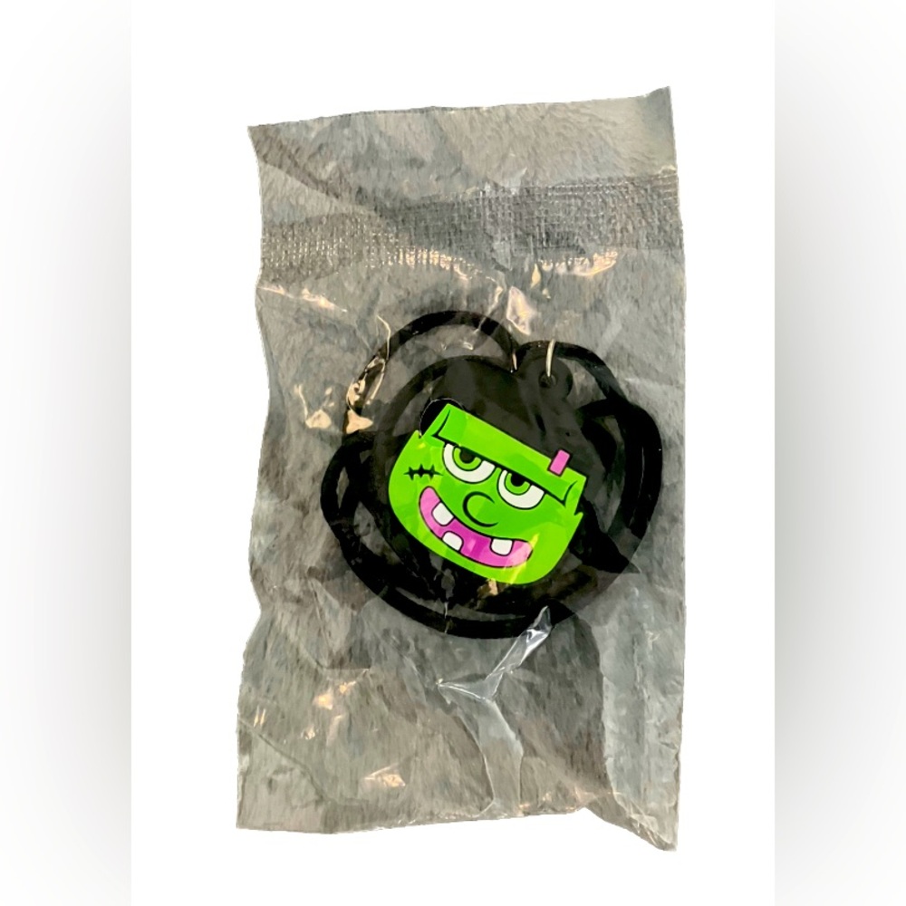 Frankenstein Rubber Charm Ribbon String Necklace One Size Cute NWT